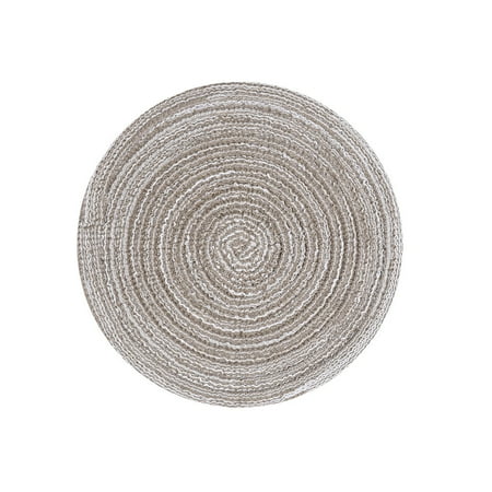 

〖Yilirongyumm〗Kitchen Organization Placemats Place Kitchen Table Pads Heat Circle Round Table Dinner Mats Heat Kitchen，Dining & Bar