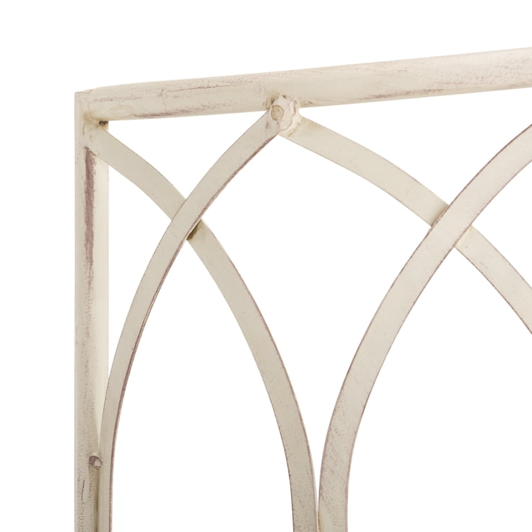 Safavieh Abia 50-Inch Iron Tree Bench, Antique White photo 6