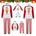 thumbnail image 1 of Kupokasi-Conjunto de pijama a juego para adultos y niños, ropa de dormir con Top y pantalones, traje de Pj para bebé, invierno, navidad, novedad, 1 of 3