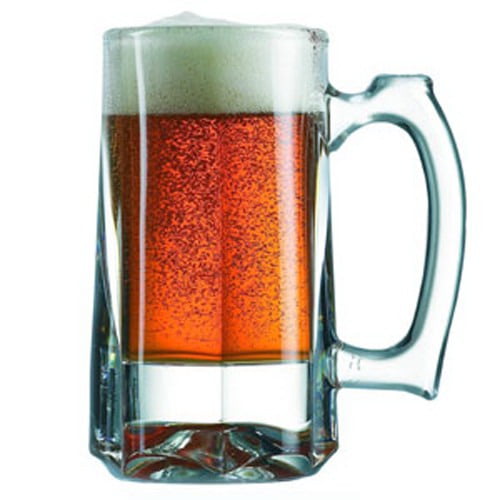 Cardinal Beer Mug Clear, Non-Tempered Glass, 10 oz., 2.875" Top Diameter x 3.25"... by Cardinal International