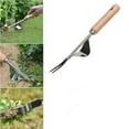 thumbnail image 1 of Weeder 2025 de acero inoxidable, herramientas de jardín, Weeder con mango de madera, Weeder rápido, 1 of 4