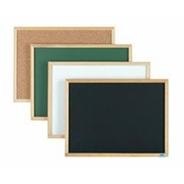Aarco Products EW3648 Economy Series Wood Frame Markerboard