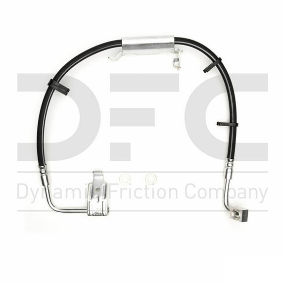 Front Right Dynamic Friction Company Brake Line Hose 350-42025 For 2007-2017 Jeep Wrangler, 2018 Jeep Wrangler JK