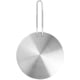 thumbnail image 1 of KAIYANG Placa difusora, adaptador de placa de inducción de acero inoxidable, convertidor de placa de cocina eléctrica a gas de 20 cm, 1 of 5