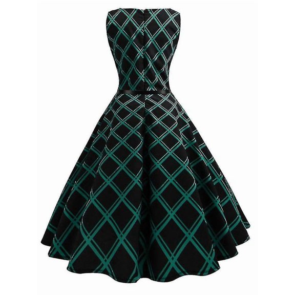 Summer Womens Dresses 2022 Casual Floral Retro Vintage 50s 60s Robe Rockabilly Swing Pinup Vestidos Valentines Day Party Dress