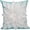 Mint/Ivory, variant on Flower Pillow - Decorative Throw Pillow – 17” Square Flower Pillows – 3D Effect with Dual Colors – Soft & Comfortable Fabric – Elegant Handmade – Perfect for Home