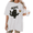 White-2, variant on Women's Nope Funny Black Cat Kicking Crown Graphic Comfortable T Shirt Short Sleeve Round Neck Top White S-5XL