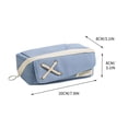 thumbnail image 2 of karymi Transparent Large Capacity Pencil Bag Student Stationery Pencil Box Up to 45% off, 2 of 2
