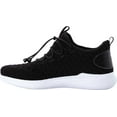 thumbnail image 3 of Women's Propet TravelBound Sneaker Black/White Stretch Knit Mesh 8 2A, 3 of 5
