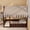 Espresso, variant on LFSLJJMY Full Size Montessori House Bed for Kids, Floor Bed with Fence Railings, Tent, Lights & 3 Storage Shelves, White