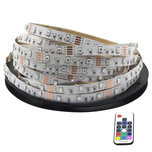 Matsuzay Tira de luces LED de cuerda, tira de lámpara USB RGB para habitación, cinta de fondo de TV, tira de iluminación de 5V, 3M, decoración de Iluminación y accesorios Matsuzay HA003326-00