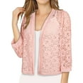 thumbnail image 2 of Pyhlmscde Women's Front Three Quarter Sleeve Cardigan, Womens Tops, Chunky Cardigan Sweaters for Women, Cardigan Sweaters for Women, 2 of 5