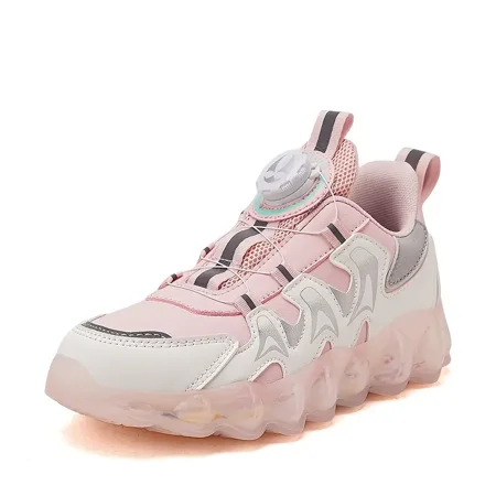 

Girls NEW Lightweight Sneakers Breathable Running Shoes With Cute Pink Design
