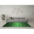 thumbnail image 3 of Ahgly Company Indoor Rectangle Abstract Emerald Green Contemporary Area Rugs, 5' x 8', 3 of 4