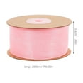 thumbnail image 2 of RENACLIPY 1 Roll Fringe Ribbon for Decorating Elegant Craft Supplies Pink for Bridal Showers, 2 of 8