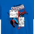 thumbnail image 2 of Marvel - Spider-Man Sketch Blocks - Juniors Cropped Graphic T-Shirt, 2 of 4