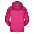 thumbnail image 2 of Chaqueta Irfora Lixada chaqueta impermeable impermeable a prueba de viento ropa deportiva senderismo al aire libre que viaja deportes de ciclo desmontable capa con capucha para las mujeres Irfora Chaqueta, 2 of 7
