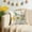 D, variant on Watercolor Floral Print Pillow Cover, Vintage Style Decorative Throw Pillowcase for Couch, 18x18 Inches, Soft Polyester Linen, Farmhouse Decor for Living Room, Bedroom & Patio