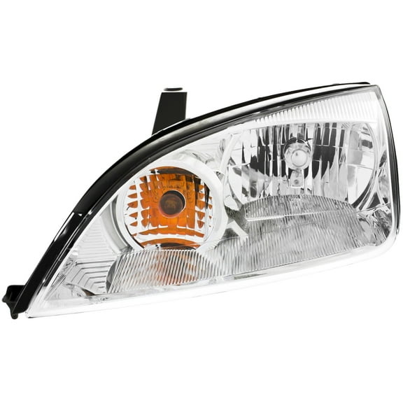 Headlight Compatible With 2005-2007 Ford Focus Left Driver Halogen With bulb(s)