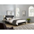 thumbnail image 5 of Modway Paisley Tufted Twin Upholstered Faux Leather Headboard in Black, 5 of 8