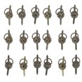 thumbnail image 6 of Retro Iron Pull Handle for Decorative Box Drawer Cabinet Hardware Assorted Color 100PCS, 6 of 8