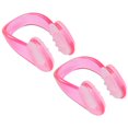 thumbnail image 4 of HLONK 2pcs Swimming Nose Clip Nose Protection Swimming Accessory for Adult (Pink), 4 of 7
