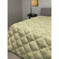 thumbnail image 2 of Hearts Down Alternative Comforter, Cartoon Traces of Dog Paw Prints with Hearts on the Background, Microfiber Quilt for All Season, 5 Sizes, Yellow Grey, by Ambesonne, 2 of 3
