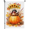 thumbnail image 6 of Thanksgiving Outdoor Garden Flag 28x40in - Washable Turkey Thanksgiving Day Happy Thanskgiving Outdoor Garden Flag Cute Cartoon Durable House Flag - for Outdoor Balcony Decoration, 6 of 6