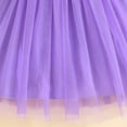 thumbnail image 7 of Bellafa Baby Girls Halloween Skeleton Print Tulle Dress Toddler Girl Long Sleeve Irregular Tutu Dresses for Kids 1-5 Years, 7 of 7