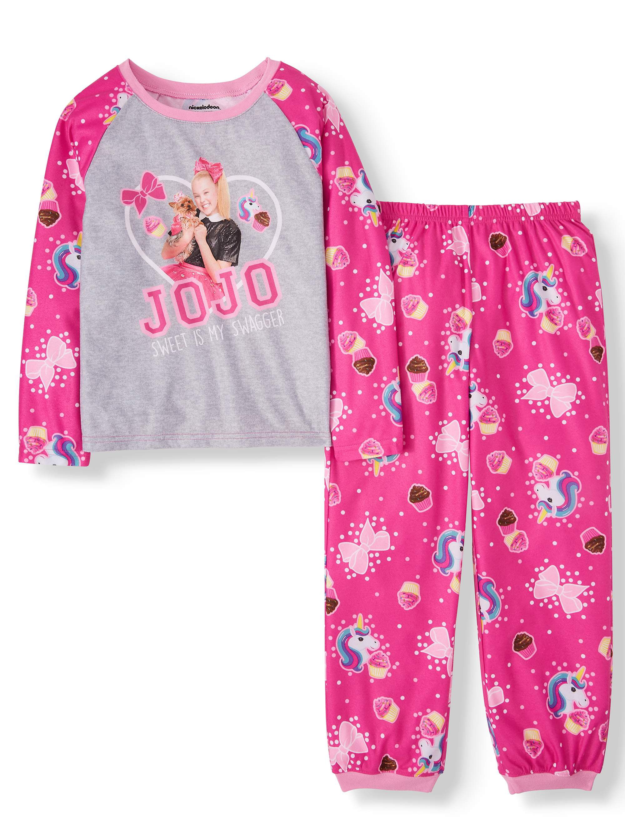 Jojo Siwa Girl's 2-Piece Pajama Set (Little Girls & Big Girls ...