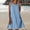 Light Blue, variant on Afuyipoi Womens Sleeveless Round Neck Loose Casual Midi Dress, Soft Breathable Solid Color Shift Dress, Lightweight Wrinkle-Resistant Everyday Spring Summer Dress For Women Black Size L
