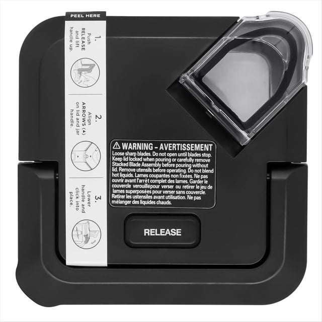 Tapa de Bloqueo de Repuesto para Blender Jarras de 72 Oz XL, Cubierta Superior Cuadrada de Repuesto para BL610 BL710WM BN701