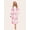 LIGHT PINK WHITE PLAID, variant on Women Plush Robes, Soft Warm Fleece Long Bathrobe for Women Fluffy Robe with Hood Ladies Sleepwear