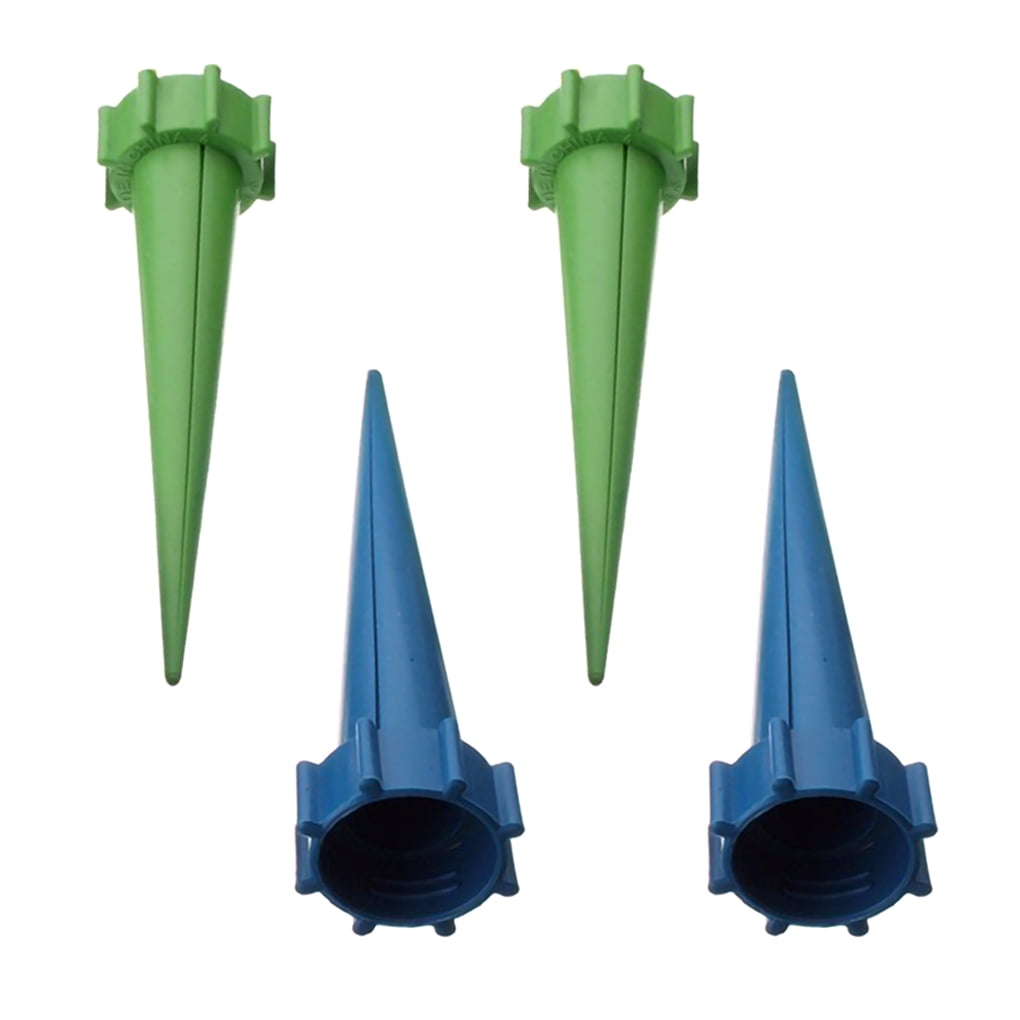 Details about   US 4Pcs Cone Automatic Watering Spikes Stake Water Feeder Irrigation_for Plant 