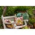thumbnail image 4 of 16" x 16" Simply Daisy Jumble Floral Polyester Indoor/Outdoor Pillow, Mustard Qty 1, 4 of 6