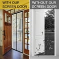 thumbnail image 5 of NEWEEN Magnetic Screen Door - 38 Inch x 83 Inch Mesh Door Screen with Magnets, Door Net Fits Door Size 36 inch x 82 inch Hands Free Mesh Partition Keeps Bugs Out, 5 of 9