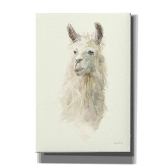 Epic Graffiti 'Classic Llamas II' by Danhui Nai, Canvas Wall Art, 18"x26"