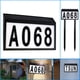 thumbnail image 4 of Matsuzay 6000K números de casa luz Solar iluminar señal lámpara de puerta Placa de puerta herramienta de iluminación para el patio trasero Iluminación y accesorios Tipo 2, 4 of 6