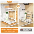 thumbnail image 2 of Organizador Bajo Fregadero PXRACK 2 Niveles Ajustable Blanco x2, 2 of 8