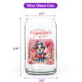 thumbnail image 5 of Happy Valentine’s Day Adorable Australian Shepherd Puppy Holding Heart Balloon 16oz Glass Cup Mug Aussie Dog Lover Gifts Glass Can - 00030, 5 of 5