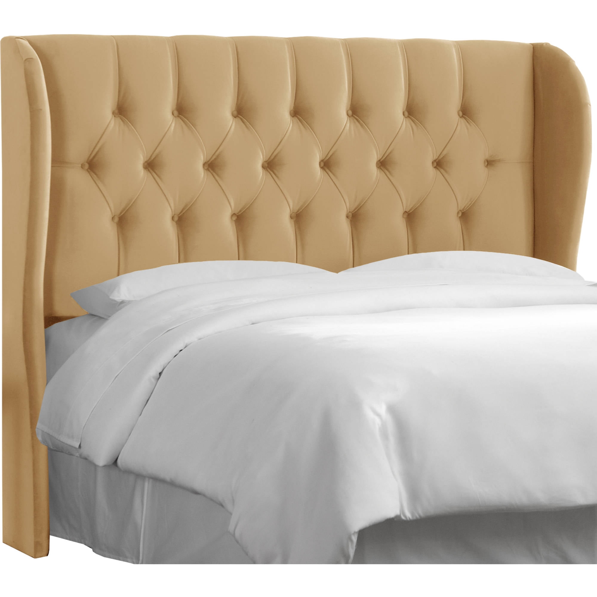 Tufted Wingback Headboard, Multiple Size