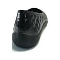 thumbnail image 4 of Time and Tru Women's Cap Toe Quilted Ballet Flats, Wide Width Available, 4 of 5