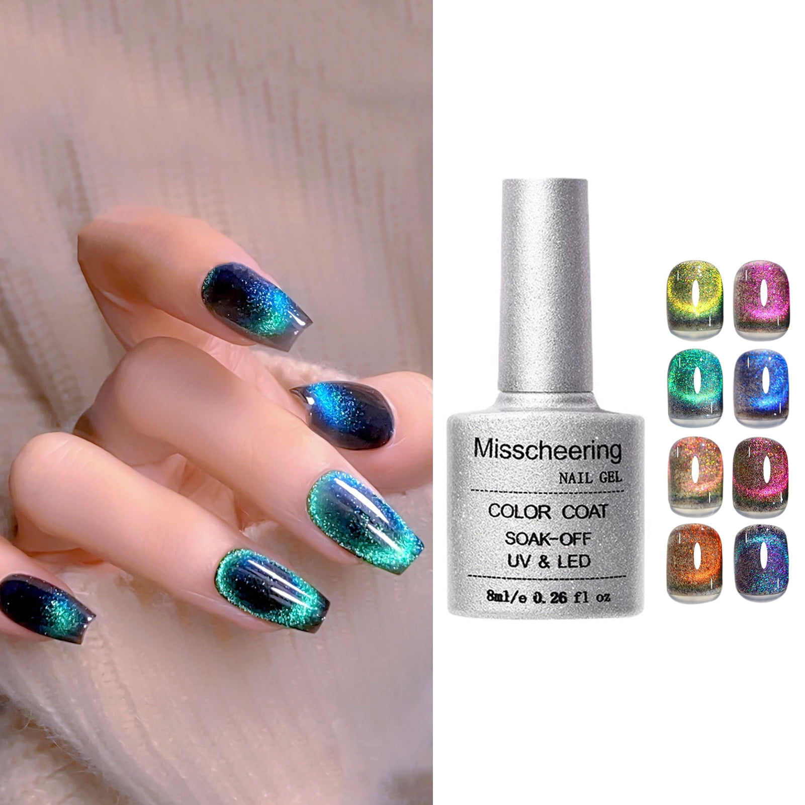 3C4G: Holowave Nail Polish Set - 5 Bottles, Make It Real, Teens Tweens &  Girls, Non-Toxic Long-Lasting Polish, Light Bouncing Holographic Shimmery  Colors, Three Cheers For Girls, Kids Ages 8+ - Walmart.com