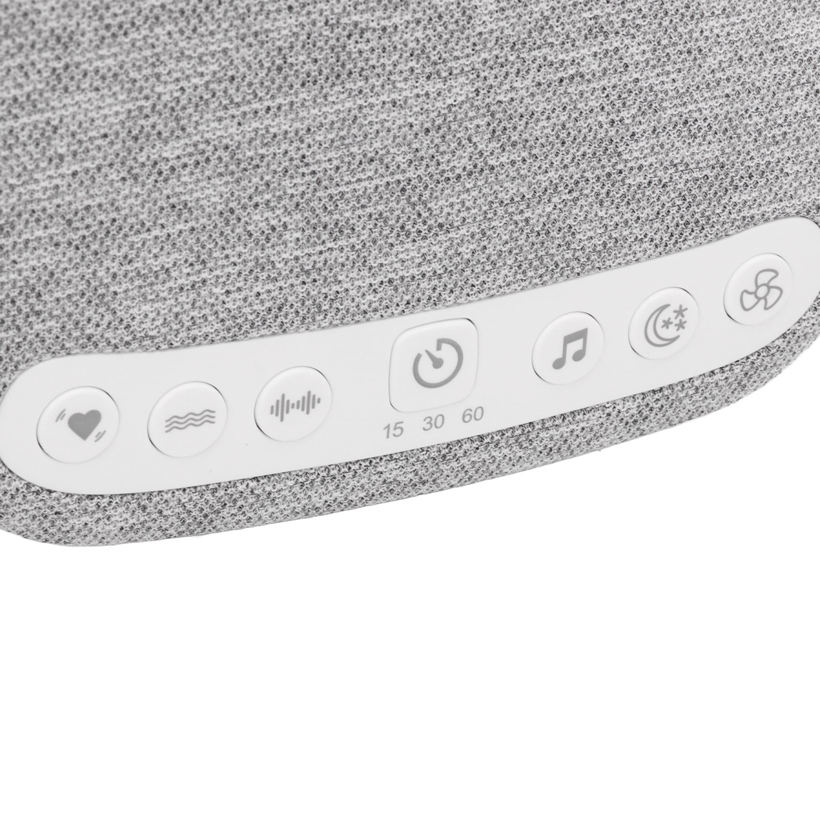 Suodoka Portable White Noise Machine for Baby & Adult, 18 Soothing Sounds Sleep Therapy with Timer and Volume Control, 5.9 inches / 15 cm Gray