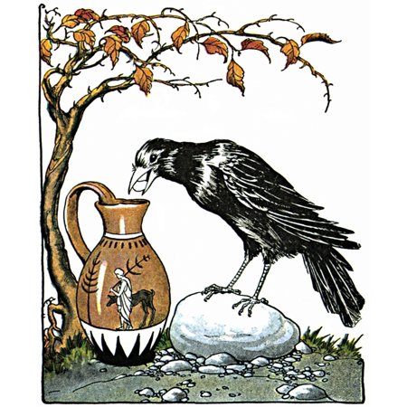Aesop Crow & PitcherNaesop The Crow And The Pitcher ...