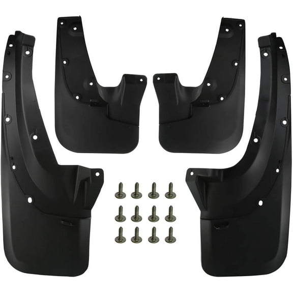 A-Premium Splash Guards Mud Flaps Mudguards Fender Compatible with Toyota 4Runner 2003-2009 Front and Rear 4-PC Set
