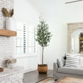 thumbnail image 4 of Nearly Natural 8ft. Artificial Olive Tree, Green, 4 of 6