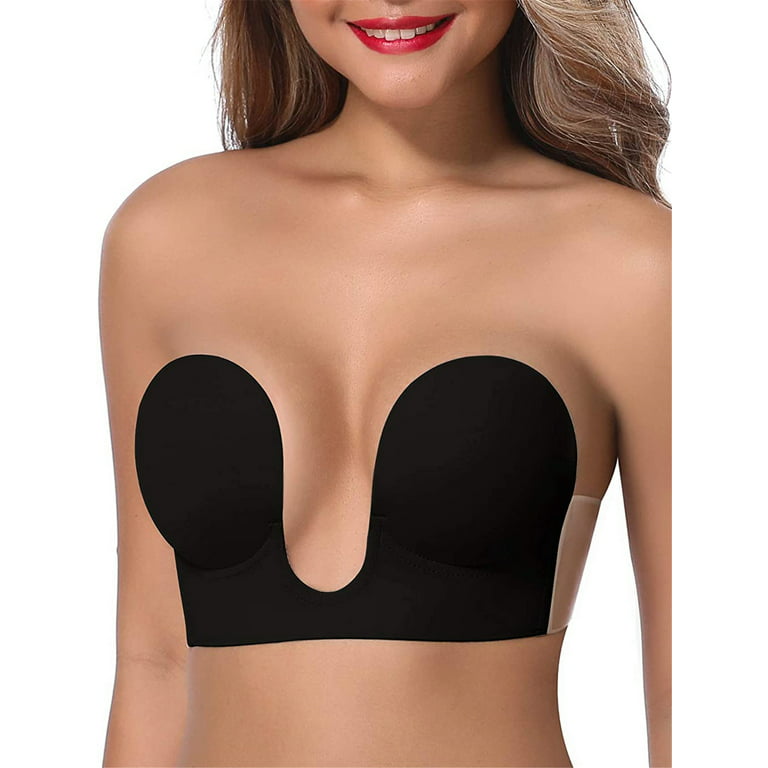 Buy Urban Hug Single Layered Non Wired Medium Coverage Strapless Bra (Pack  of 3) - Beige Black Blue at Rs.1199 online