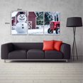 thumbnail image 3 of Vintage Abstract 3 Panels Modern Canvas Wall Art Prints For Bedroom Living Room Home Decor, 3 of 4