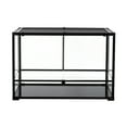 thumbnail image 2 of REPTI-ZOO Reptile Large Terrarium Upgrade Glass Front Opening Tank Dual Swing Doors with Screen Ventilation, 36" x 24" x 24", 90 Gallon, 2 of 6